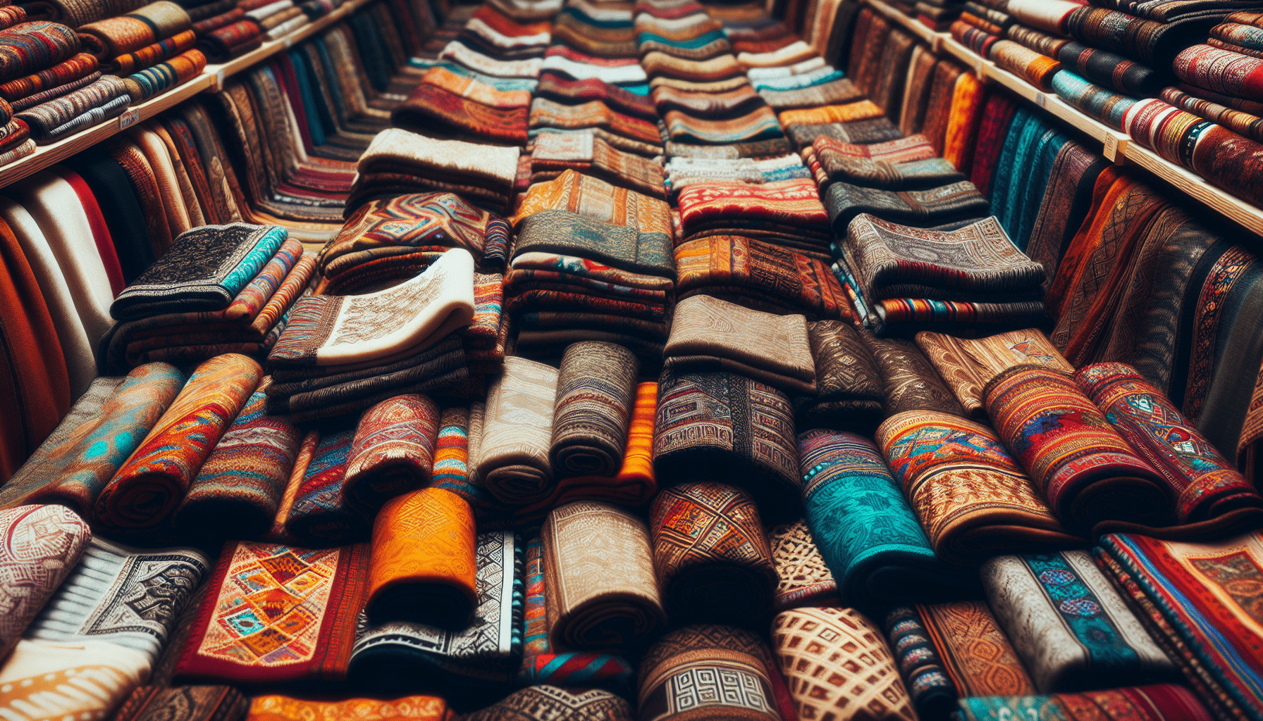 How to file isf for ethnic scarves shawls