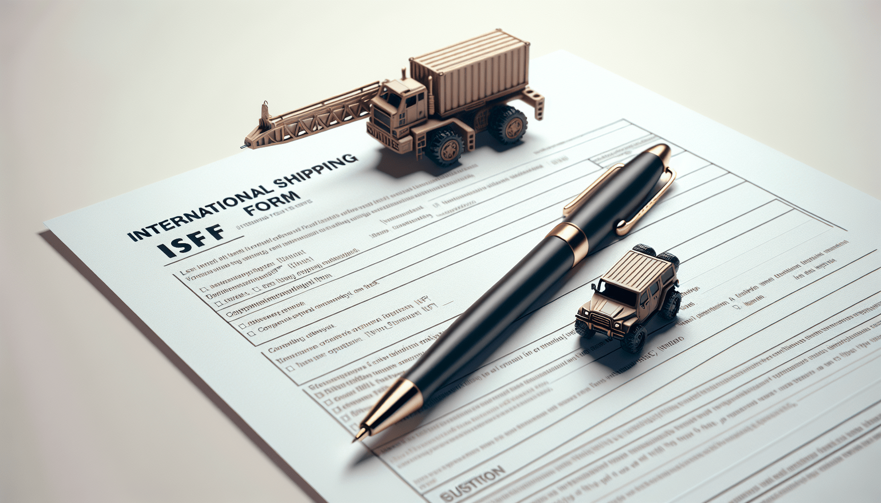 How And When To File ISF For Friction Toy Vehicle
