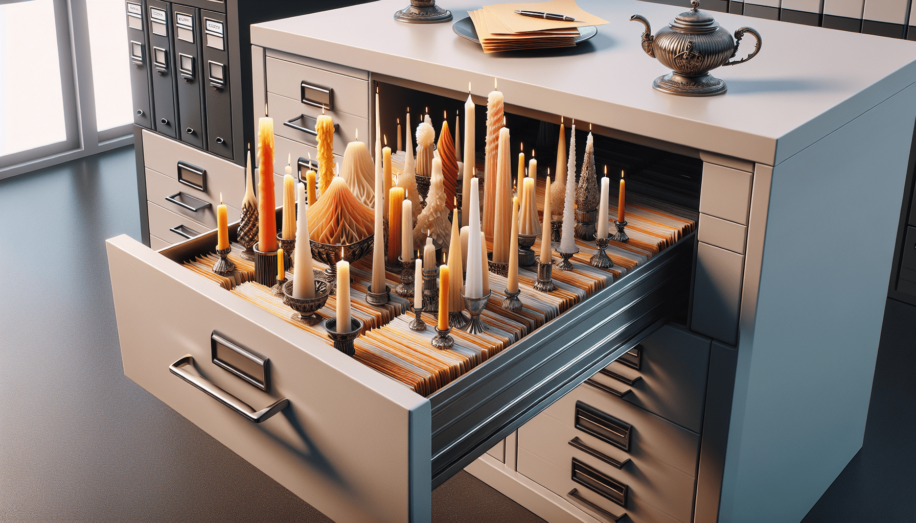 Where to file isf for taper candles