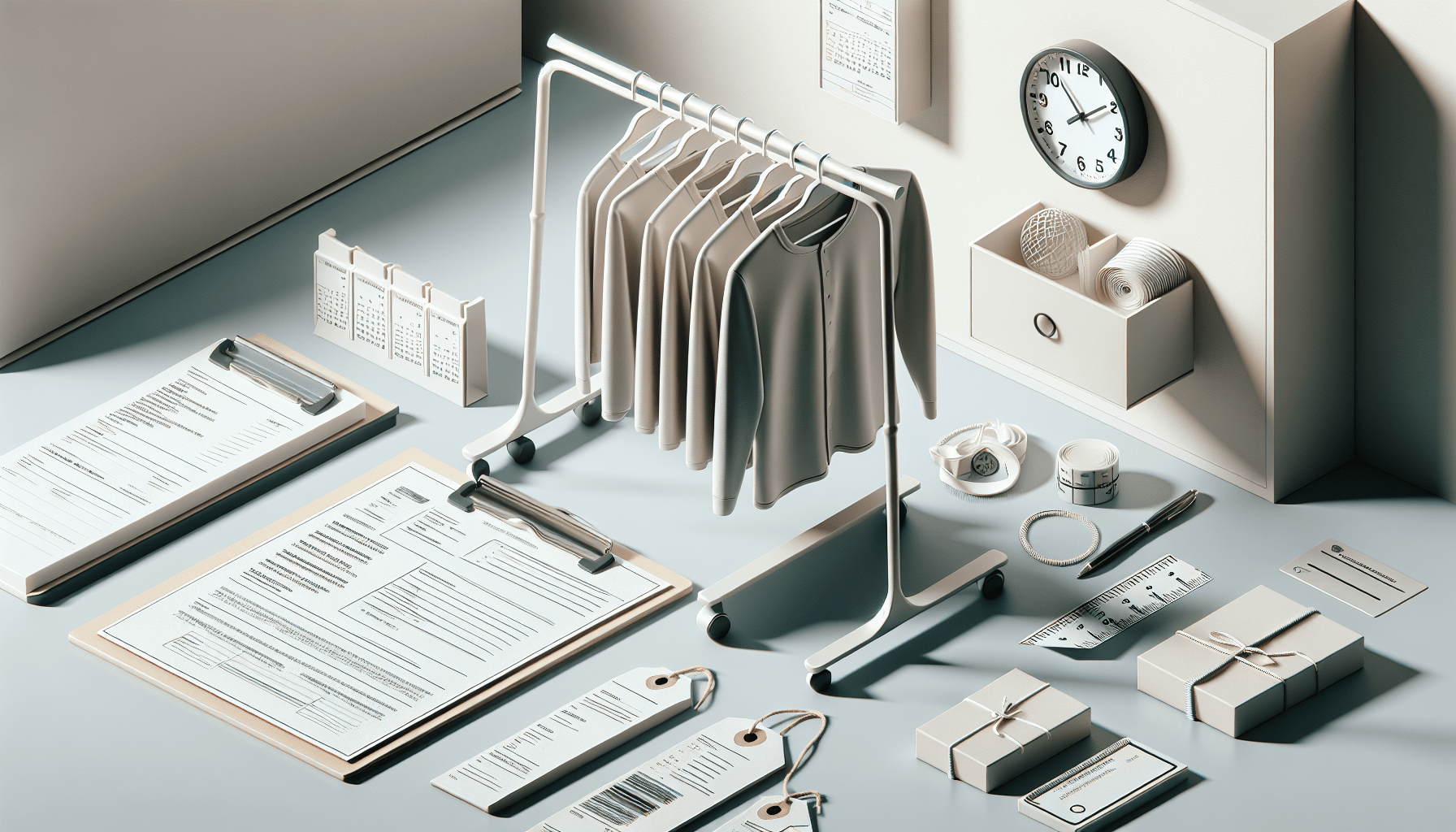 How and when to file isf for clothes racks rails