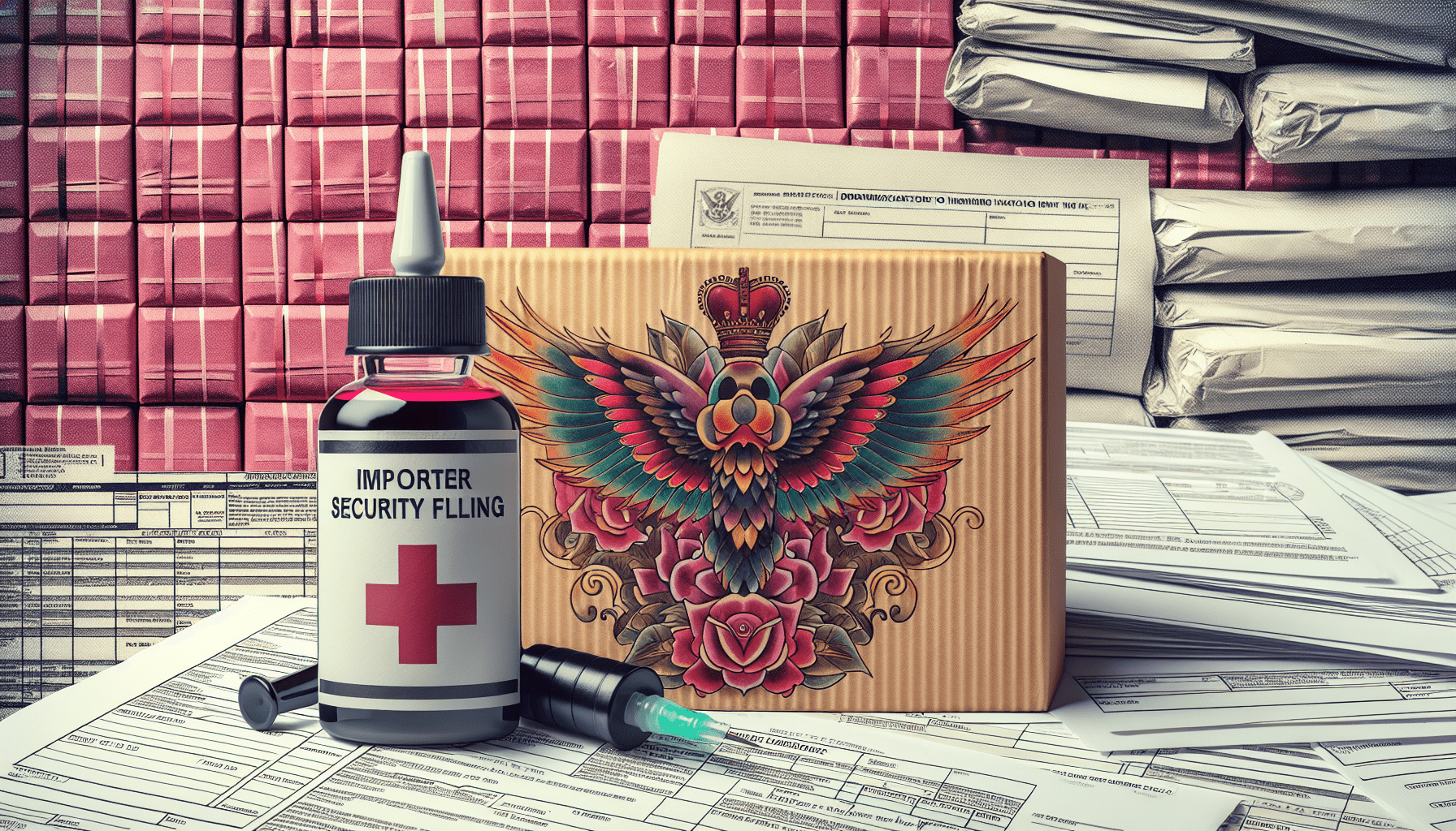 How And When To File ISF For Tattoo Ink