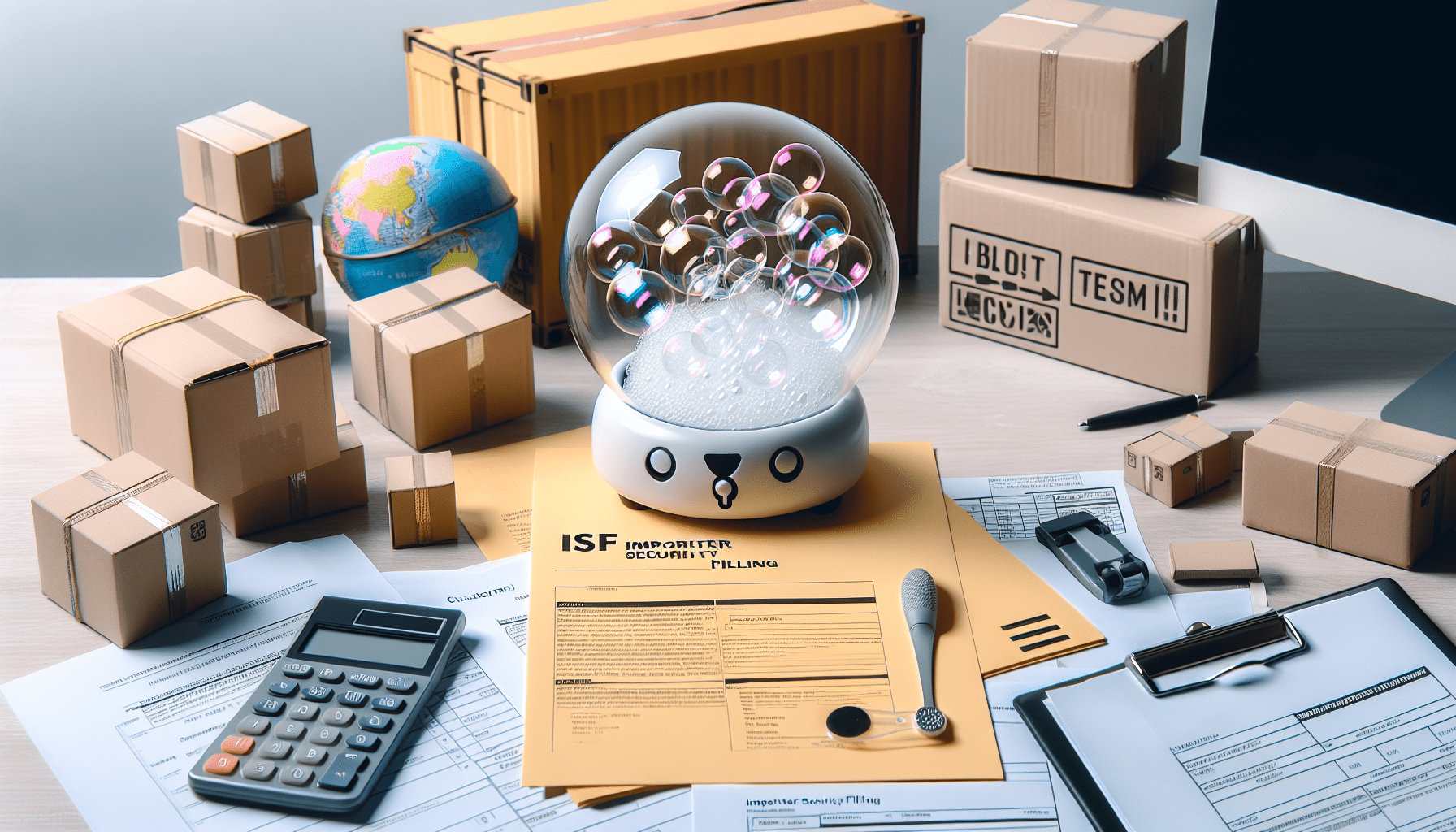 Where To File ISF For Bubble Machine