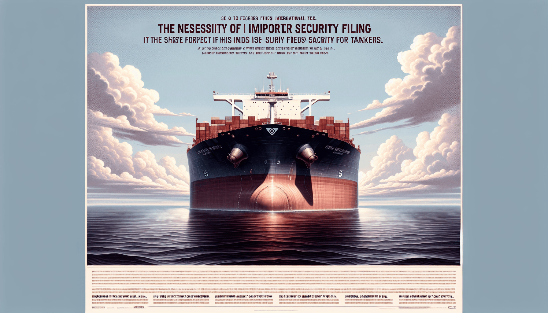 Where to file isf for tankers