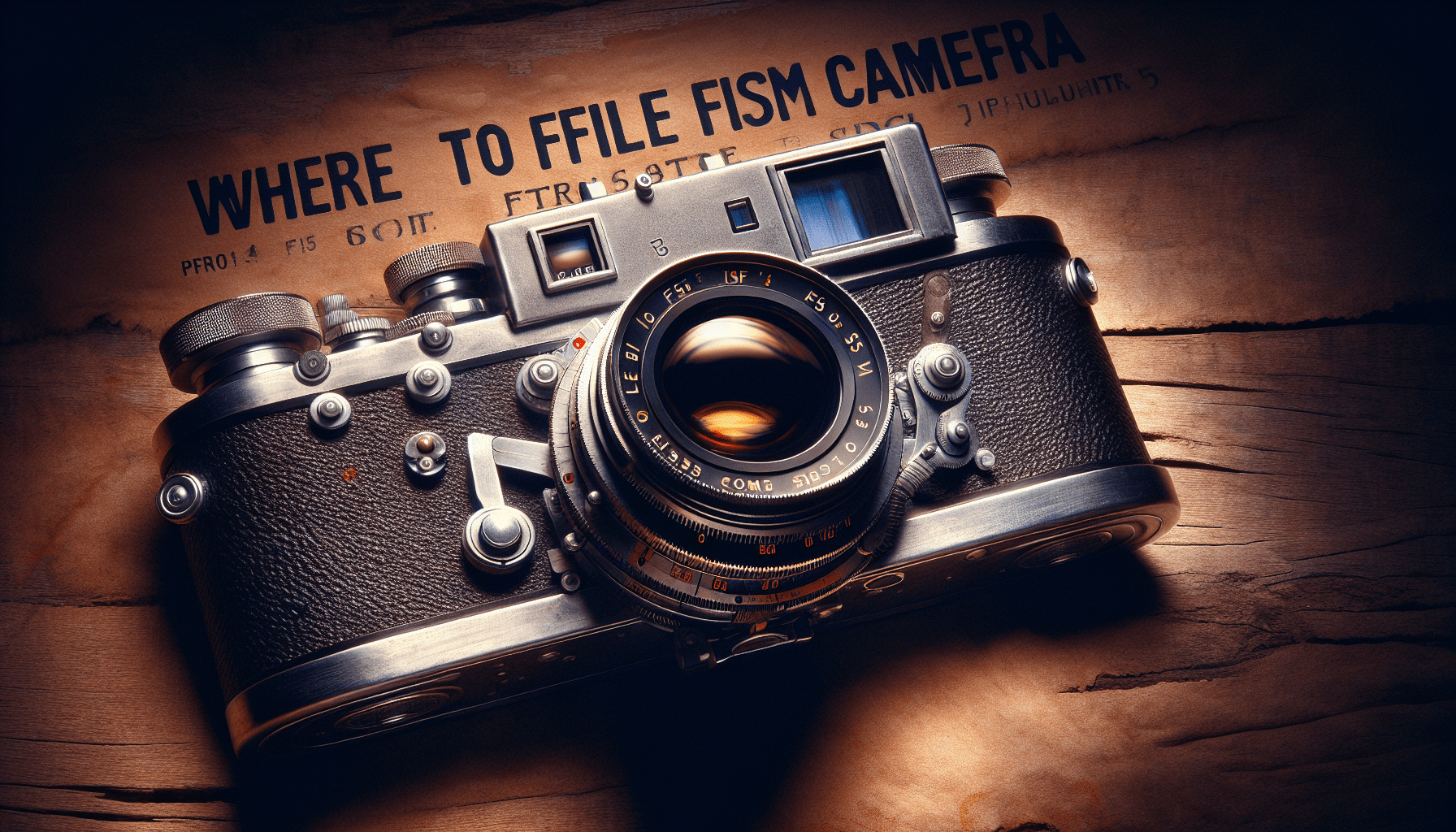 Where To File ISF For Film Cameras Where To File ISF For Film Cameras